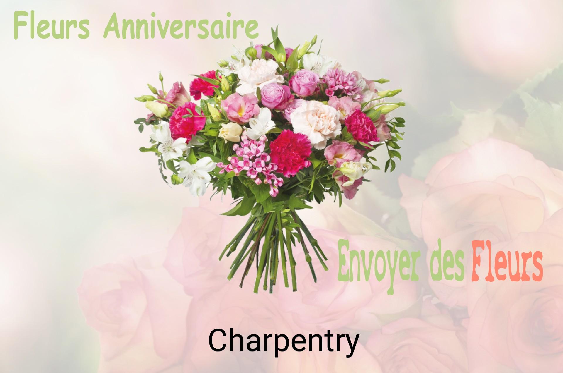 Bouquet de fleurs d’anniversaire livré à Charpentry