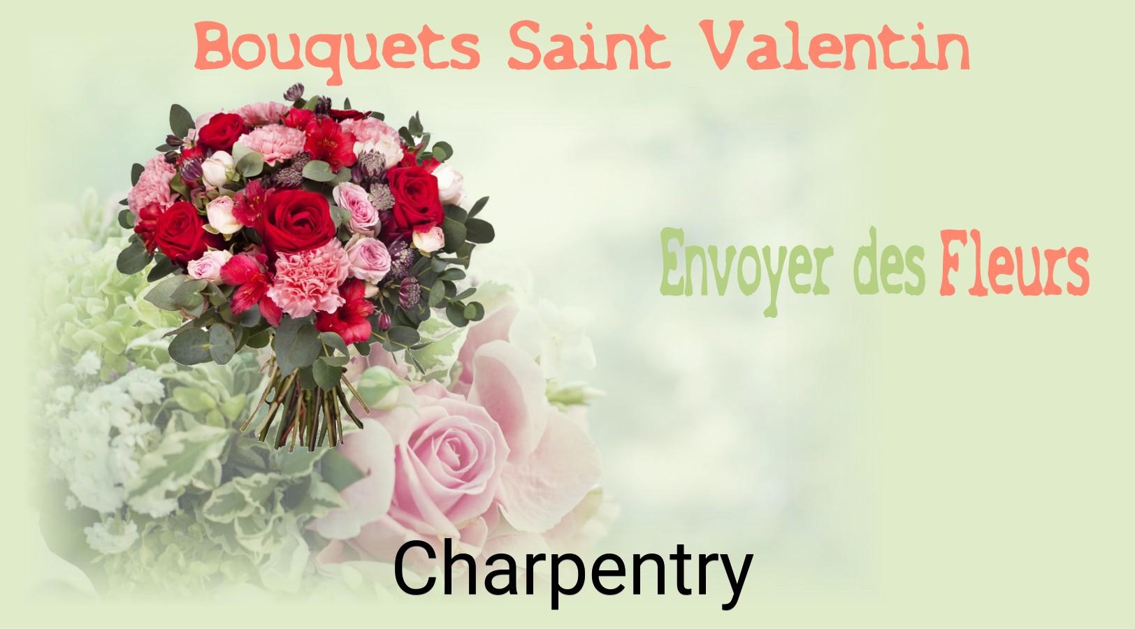 Roses de Saint-Valentin livrées à Charpentry