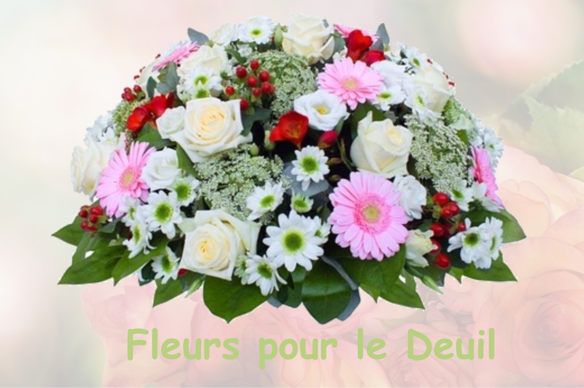 fleurs deuil CHARPENTRY